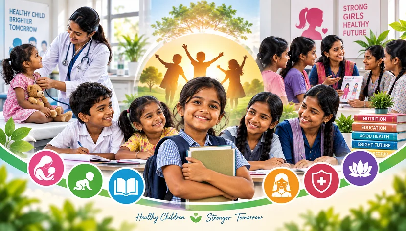 बाल विकास एवं किशोरी स्वास्थ्य सुरक्षा